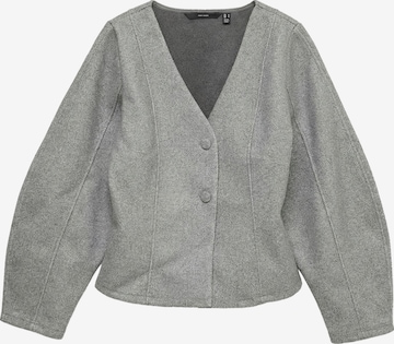 VERO MODA Вязаная кофта 'VMKLeo' в Серый: спереди