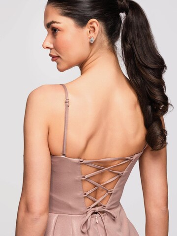 Ombre - Vestido de noche en beige