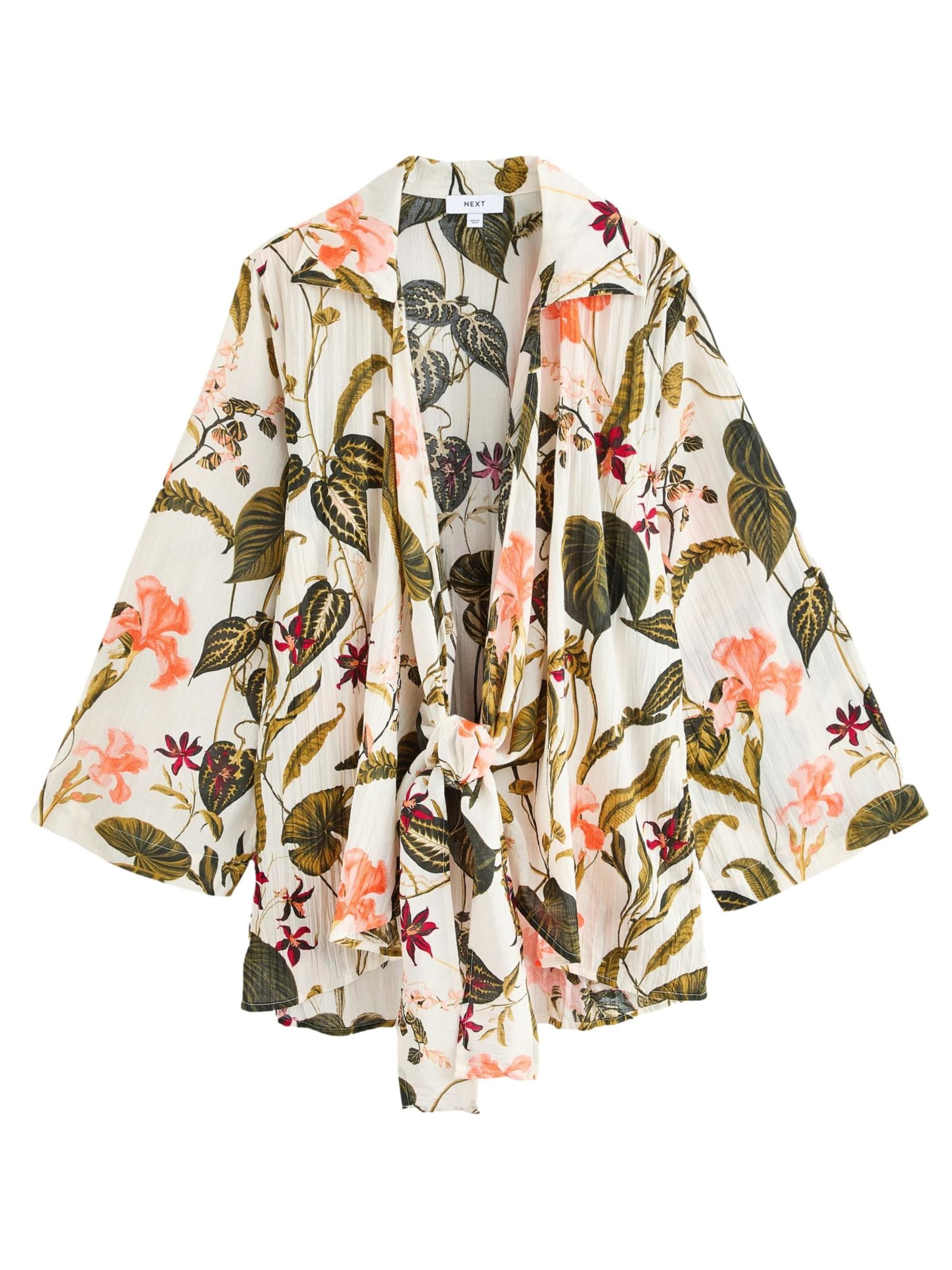 Next Pluus oliiv / tumeroheline / korall / punane, Tootevaade