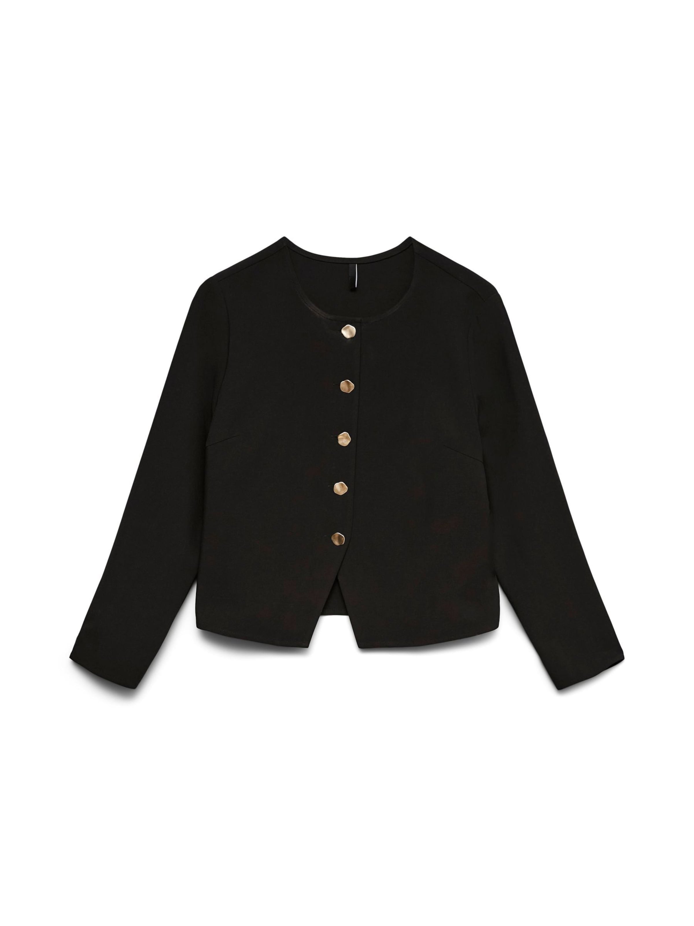 VERO MODA Sweat jacket in Black: front