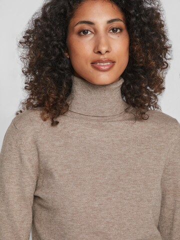 VILA Sweater 'Comfy' in Brown
