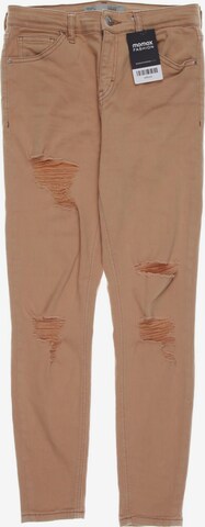 TOPSHOP Jeans 28 in Beige: predná strana