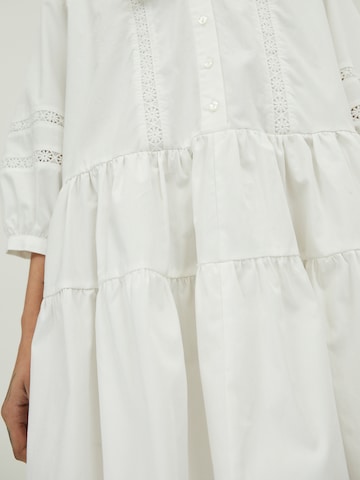 EDITED Shirt Dress 'Galilea' in White