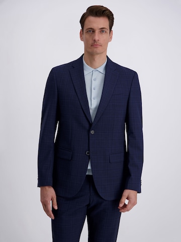 PIERRE CARDIN Slim fit Colbert 'Grant' in Blauw: voorkant