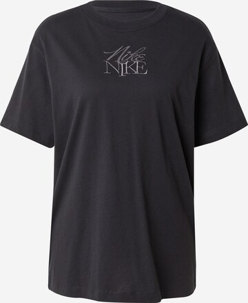 Nike Sportswear Shirt in Black: front