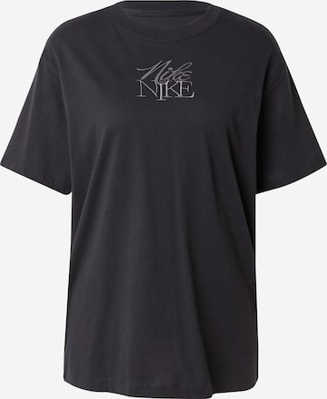 Nike Sportswear T-Shirt in Schwarz: predná strana