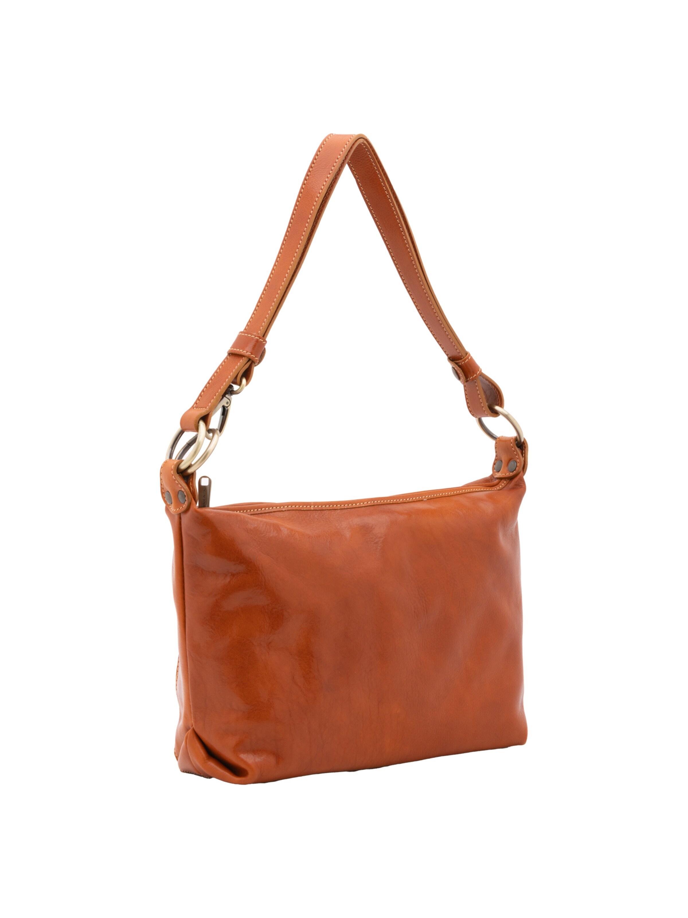 Viola Castellani Shoulder Bag in Brown: front