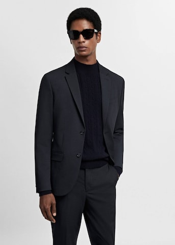MANGO MAN Slim fit Suit Jacket 'Paulo' in Blue: front