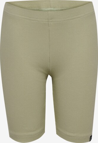 Coupe slim Leggings Hummel en vert : devant