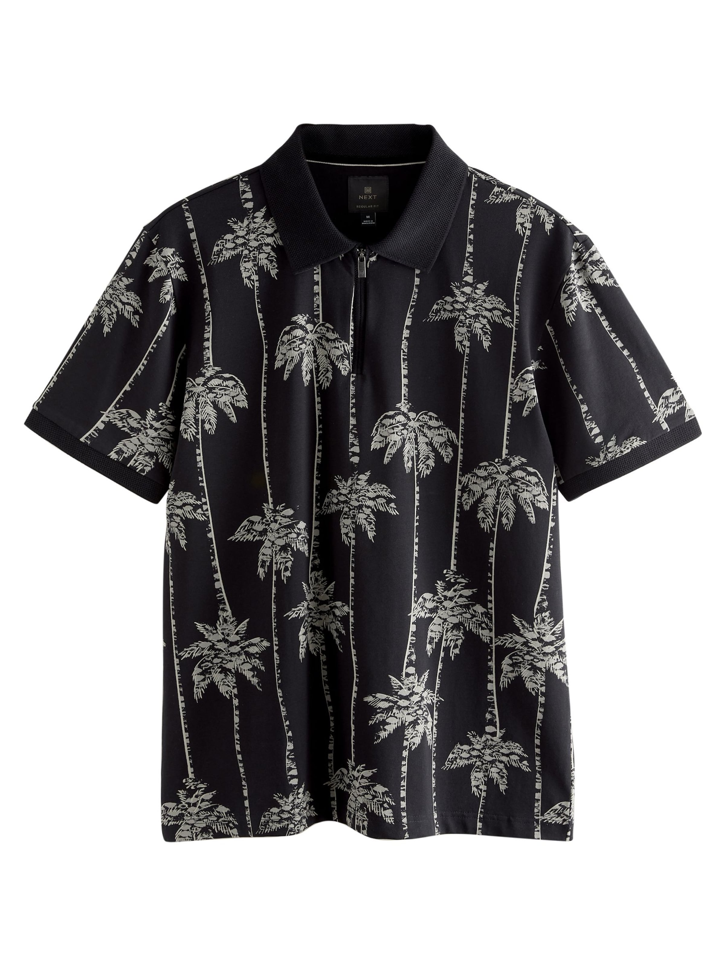 Next - Camisa em preto: frente