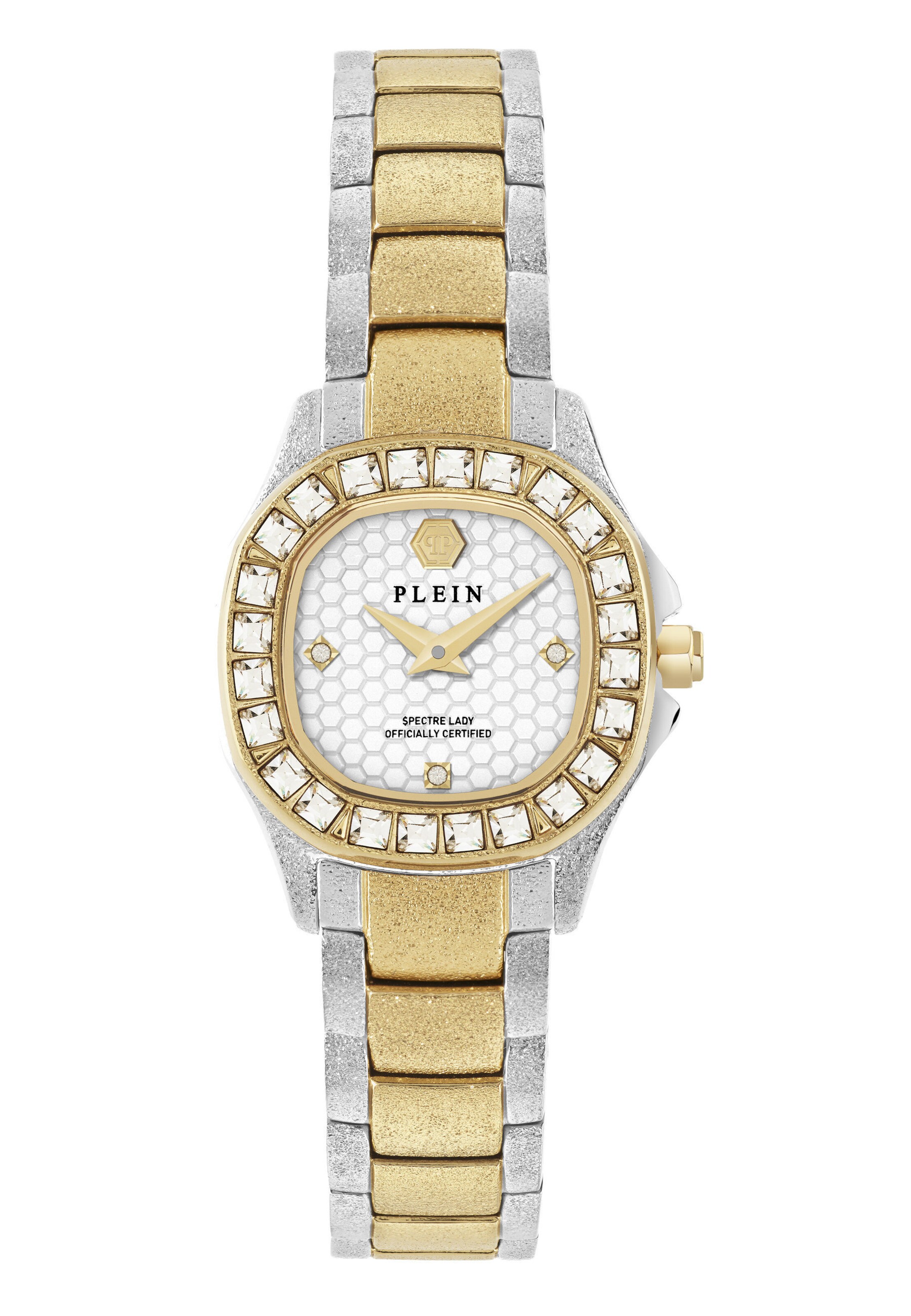 Montre à affichage analogique 'The Spectre Lady' Philipp Plein Watches en or : devant