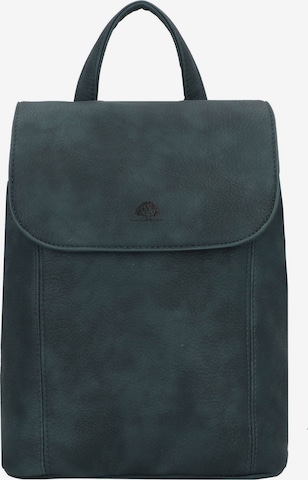 GREENBURRY Rucksack 'Mad'l Dasch' in Blau: Vorderseite