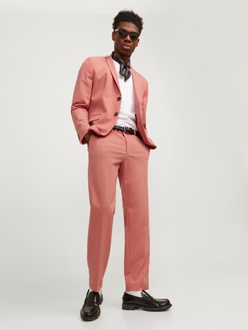 Coupe slim Pantalon à plis 'JONES' JACK & JONES en rose