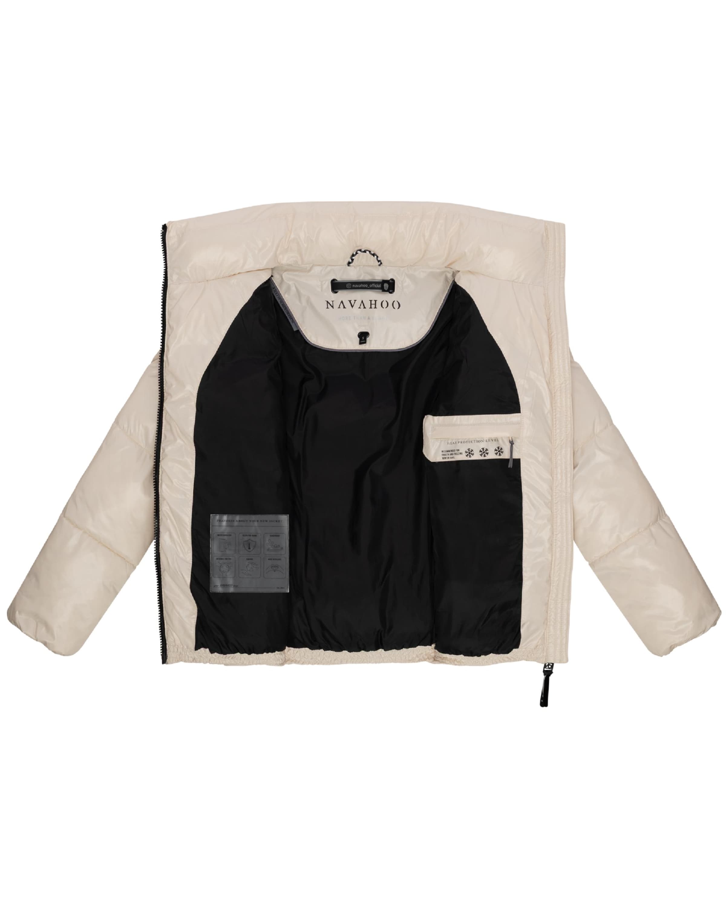 NAVAHOO Χειμερινό μπουφάν 'Eispracht 14' σε μπεζ
