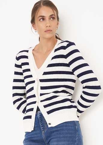 Camomilla Gebreid vest 'Ceres' in Blauw: voorkant