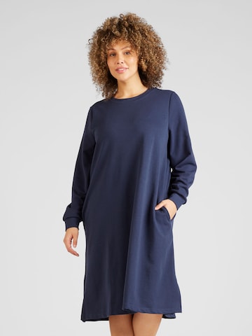 ONLY Carmakoma Kleid 'CAIA' in Blau: predná strana