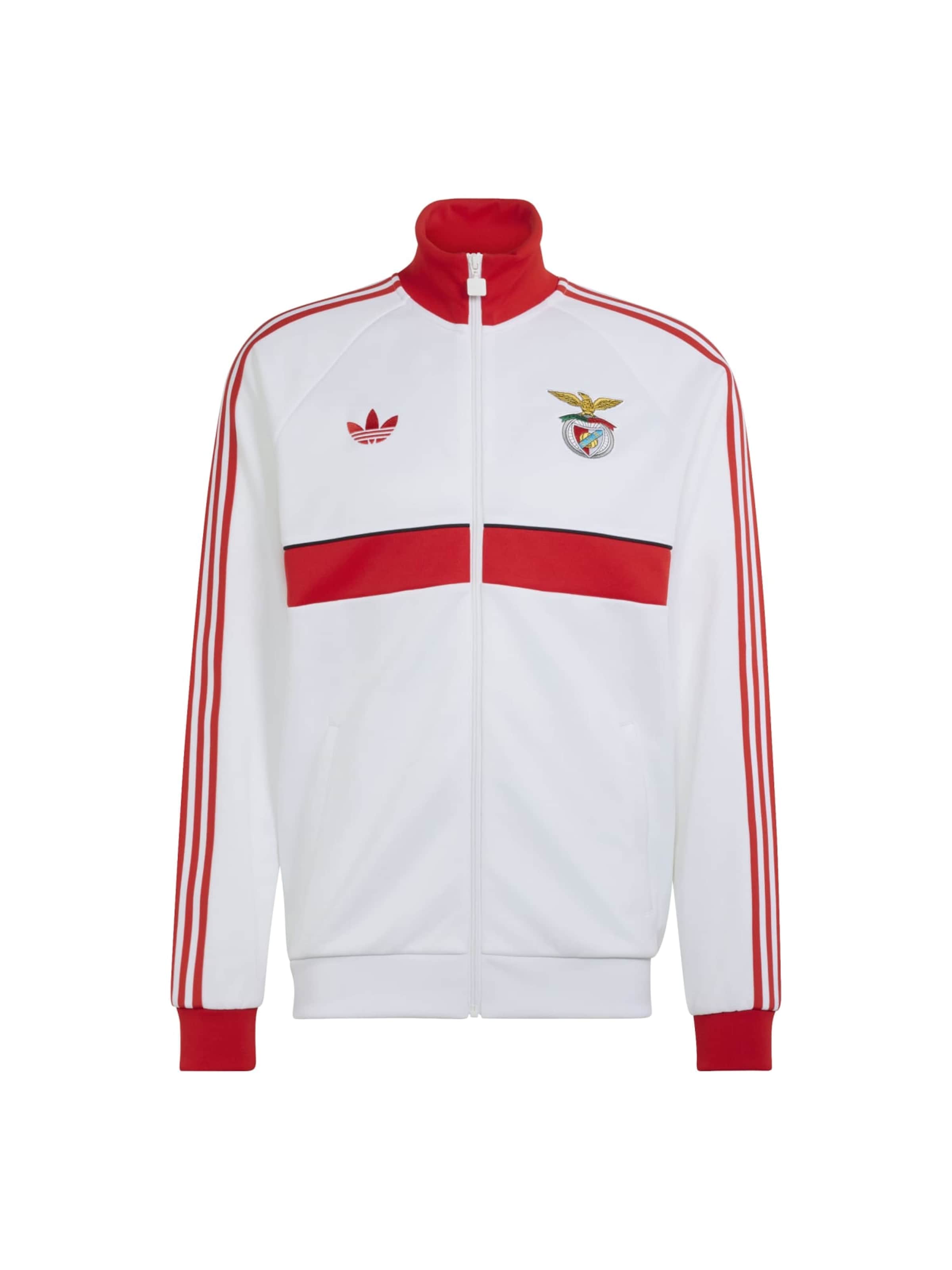 ADIDAS PERFORMANCE Training Jacket in White: front
