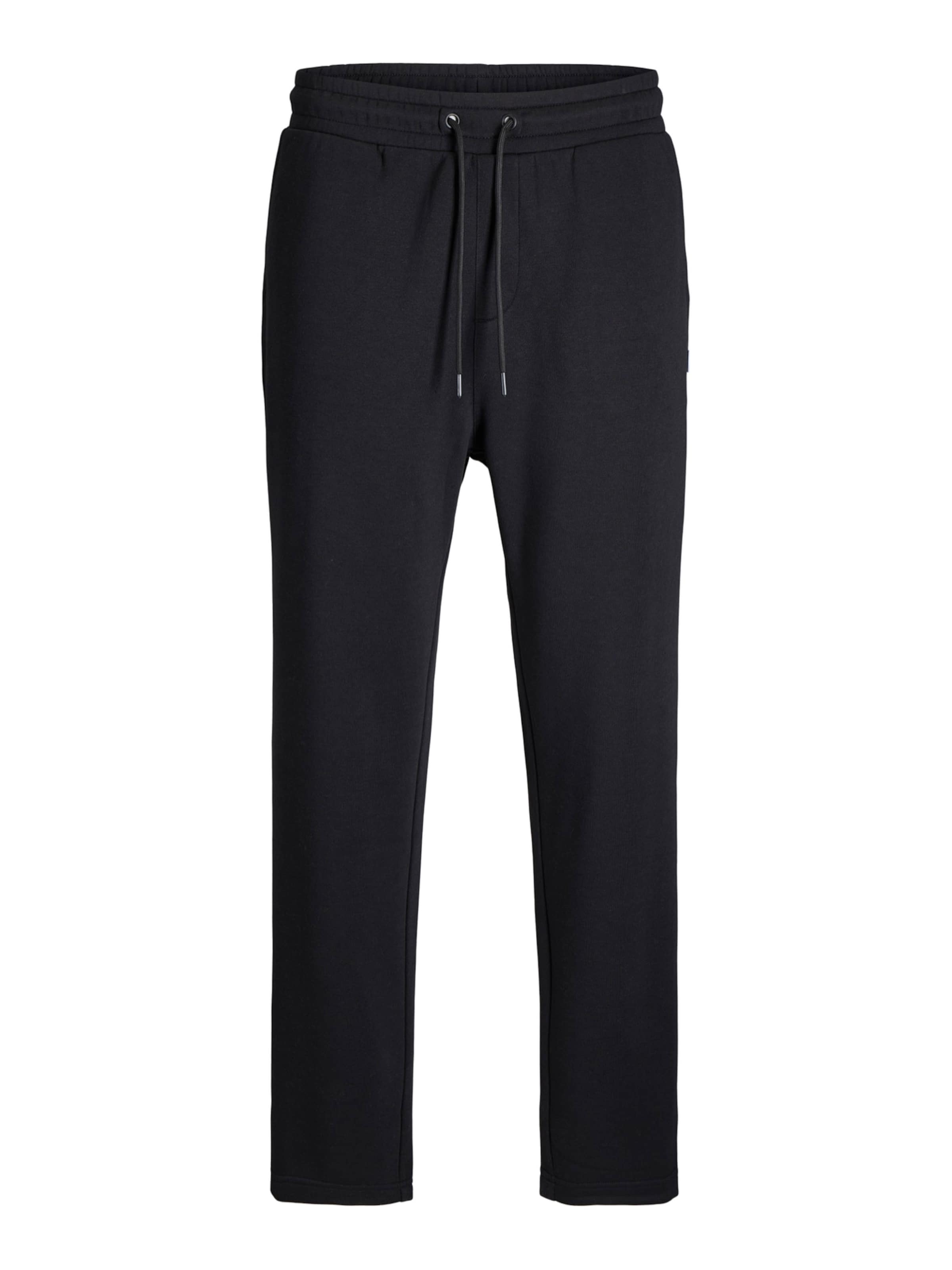 Jack & Jones Plus Loosefit Bukser 'JPSTKane Bradley' i sort: forside