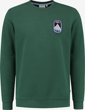 Sweat-shirt 'Verbier' Shiwi en vert : devant