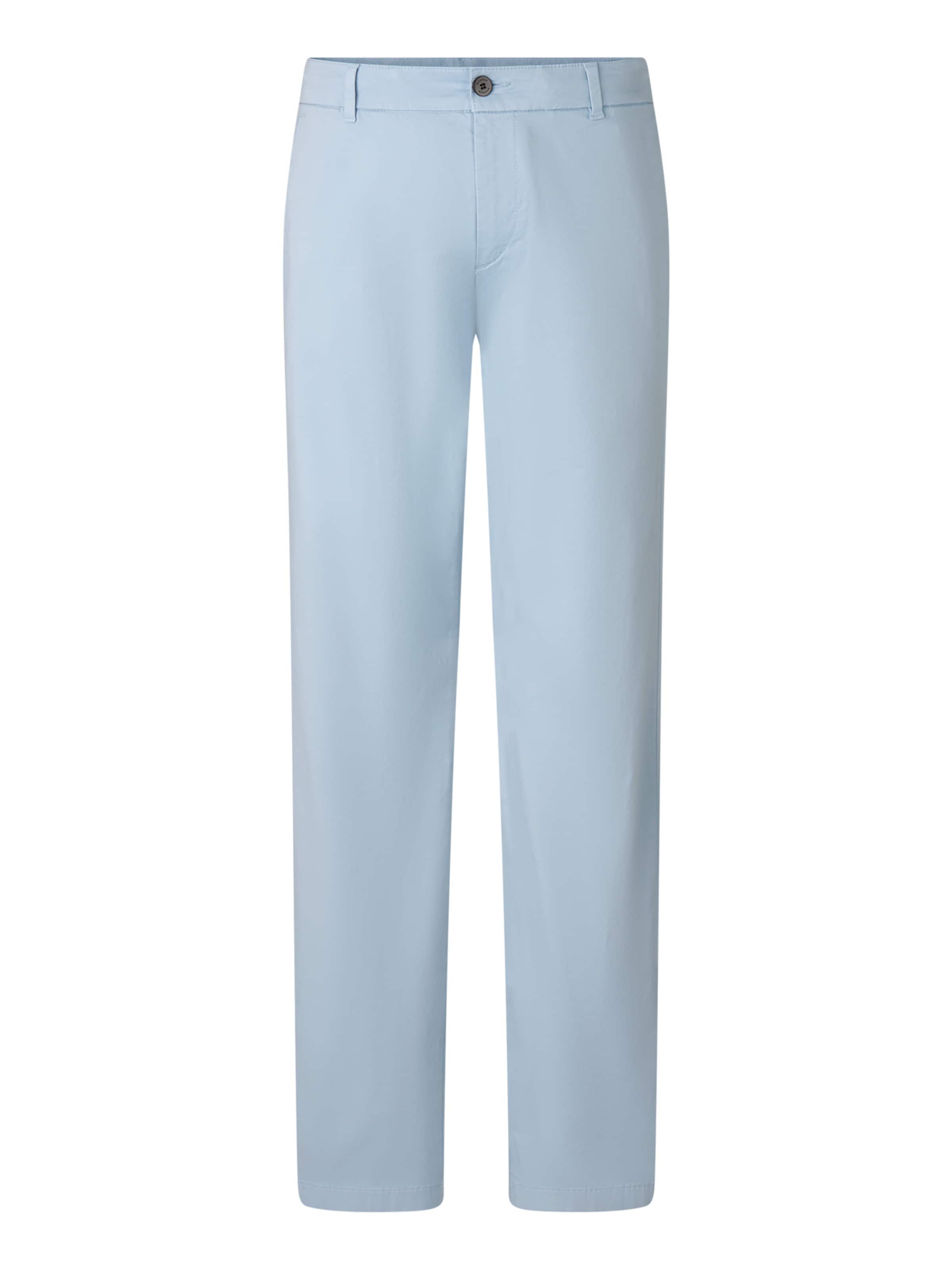 BOGNER Regular Chinohose 'Riley' in Blau: Vorderseite