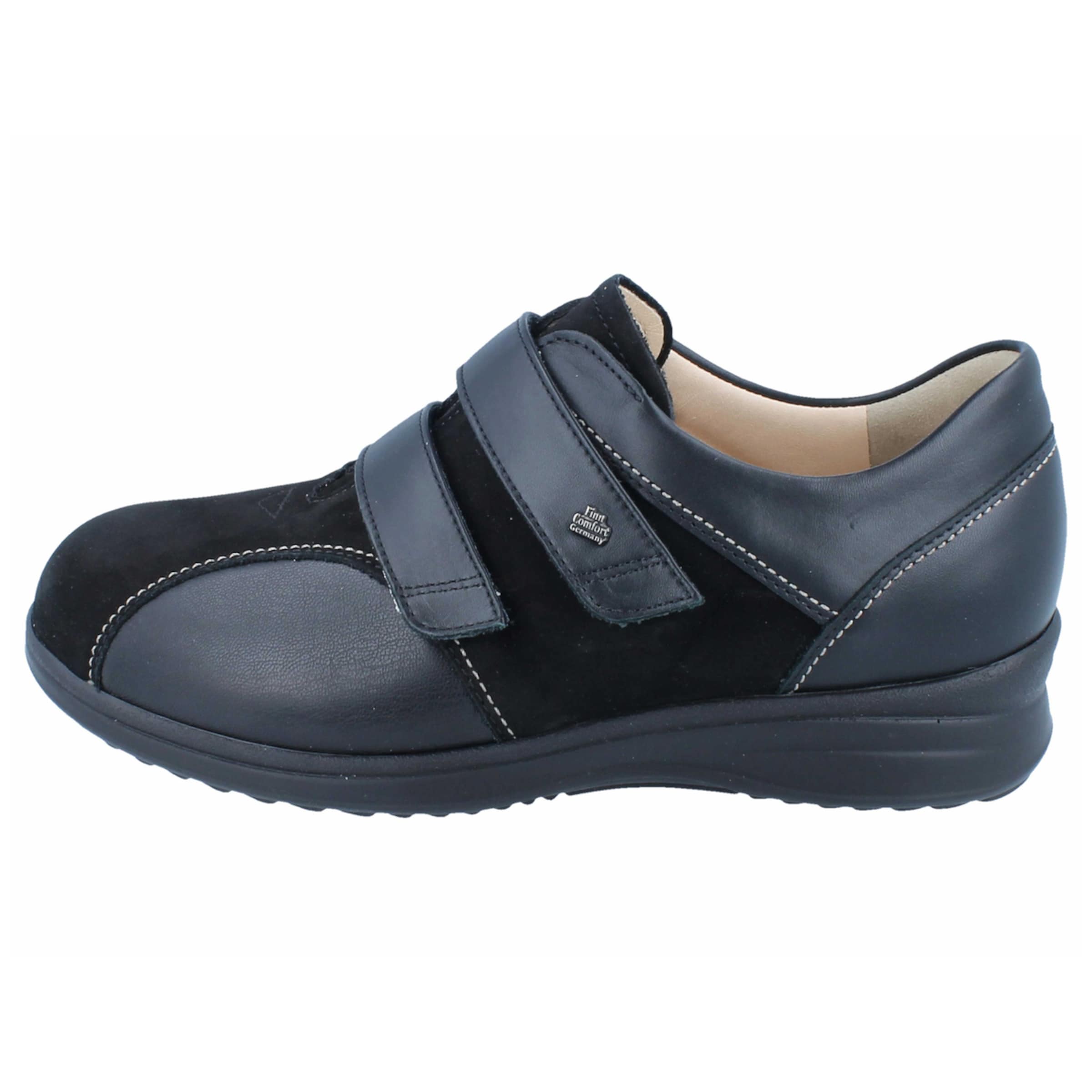 Finn Comfort Slip-ons 'Lüttich' in Black