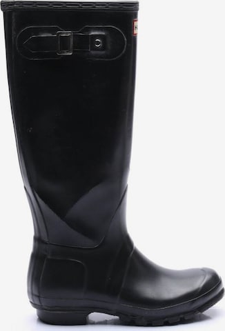 HUNTER Dress Boots in 37 in Black: front