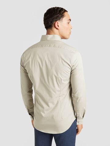 Calvin Klein Slim fit Button Up Shirt in Grey