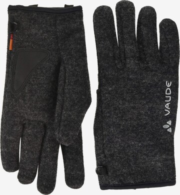 VAUDE Athletic Gloves 'Rhonen IV' in Black