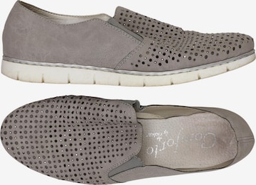 Rieker Halbschuh 42 in Grau: Vorderseite