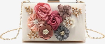 Tomshop24-7 Clutch 'Floris' in White: front