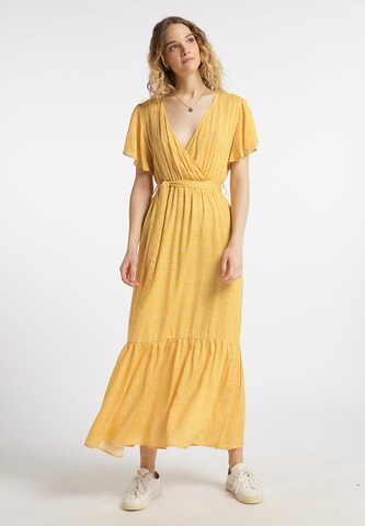 DreiMaster Vintage Kleid in Gelb
