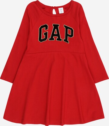 Robe 'V-FRCH LOGO DRS' GAP en rouge : devant