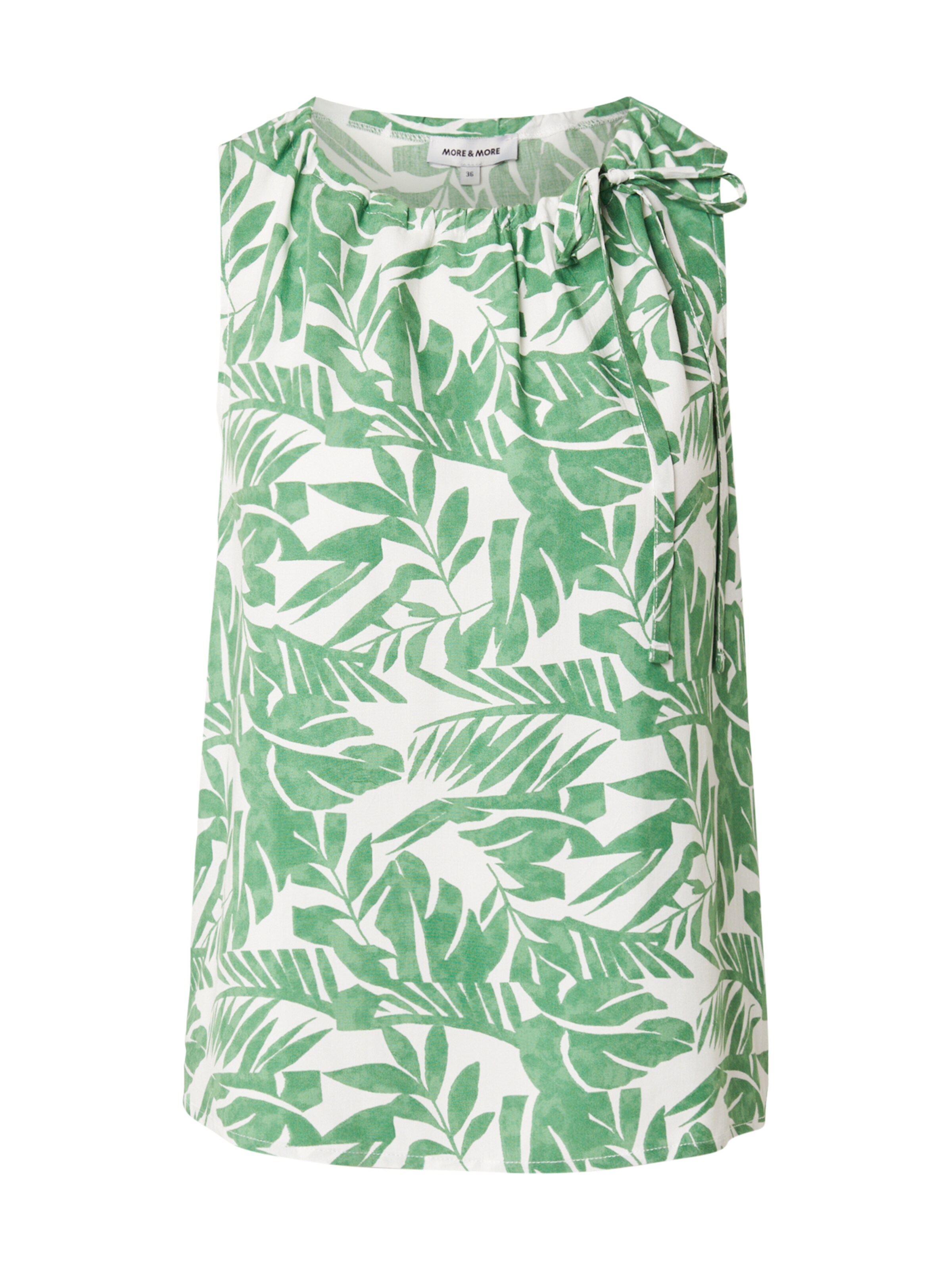 MORE & MORE Pluus roheline / valkjas, Tootevaade