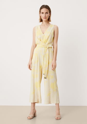 s.Oliver BLACK LABEL Jumpsuit in Yellow: front