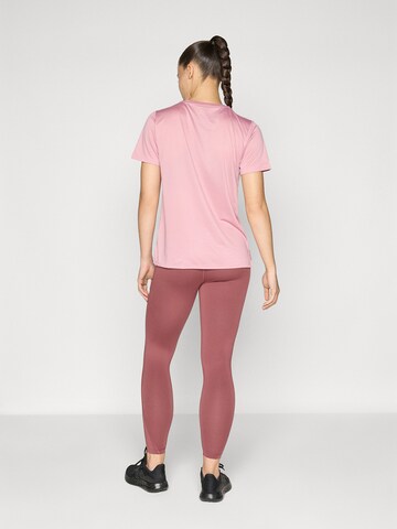 Skinny Pantalon de sport new balance en rouge