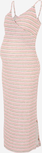 MAMALICIOUS Kleid 'Lila' in lilameliert / orangemeliert / pink / weiß, Produktansicht