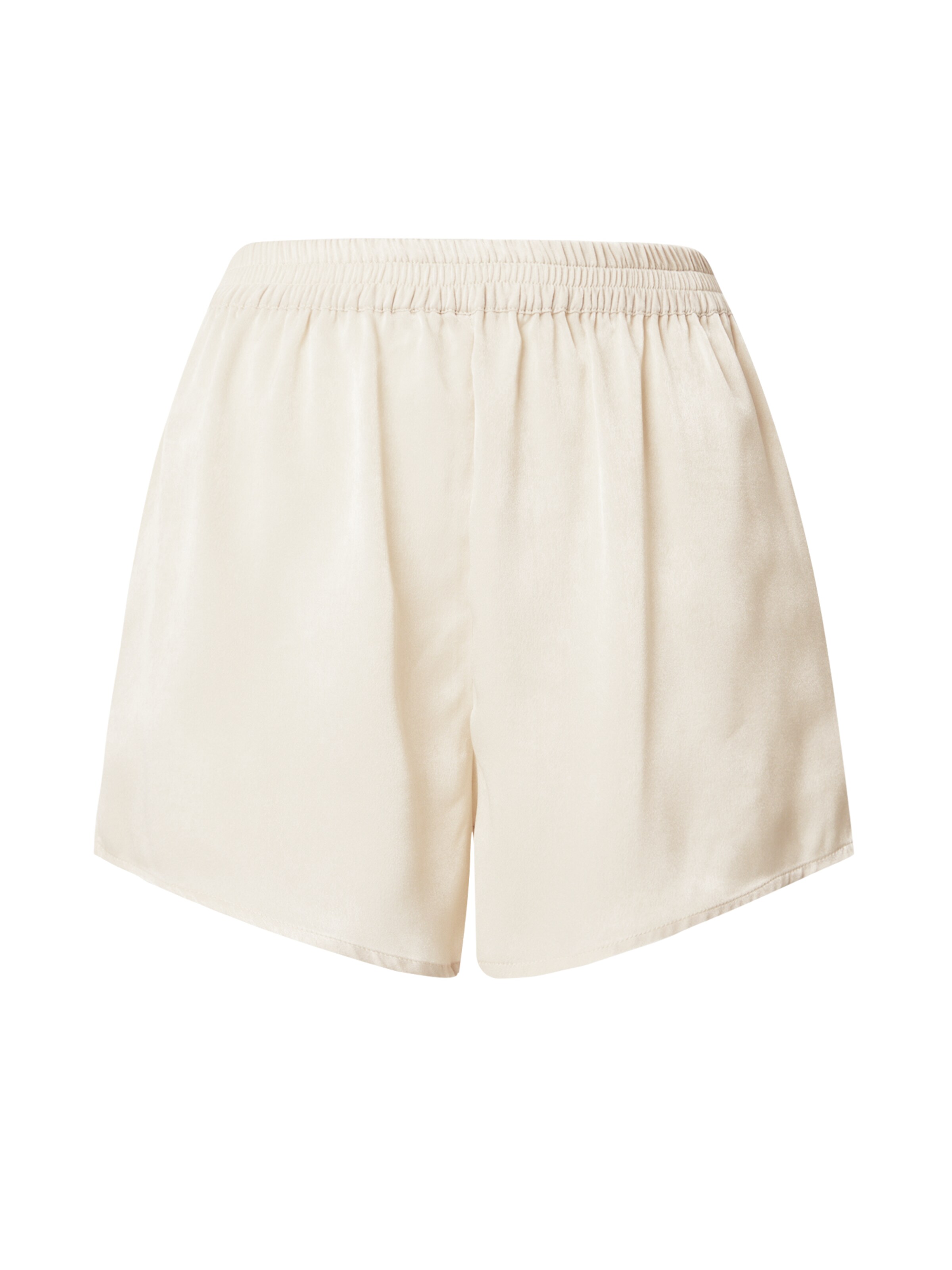 MYLAVIE by Sarah Harrison regular Παντελόνι σε μπεζ: μπροστά