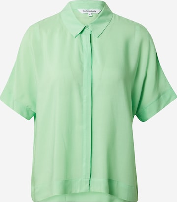 Soft Rebels Blouse 'Freedom' in Green: front