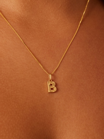 Lucardi Pendant 'Klassisch' in Gold: front