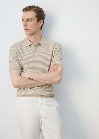 MANGO MAN Shirt 'Talaiar' in Beige