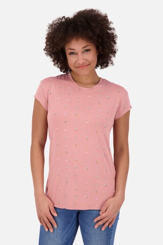 Alife and Kickin - Camiseta 'MimmyAK' en rosa: frente