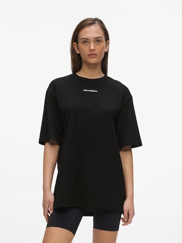 Tricou de la Karl Lagerfeld pe negru