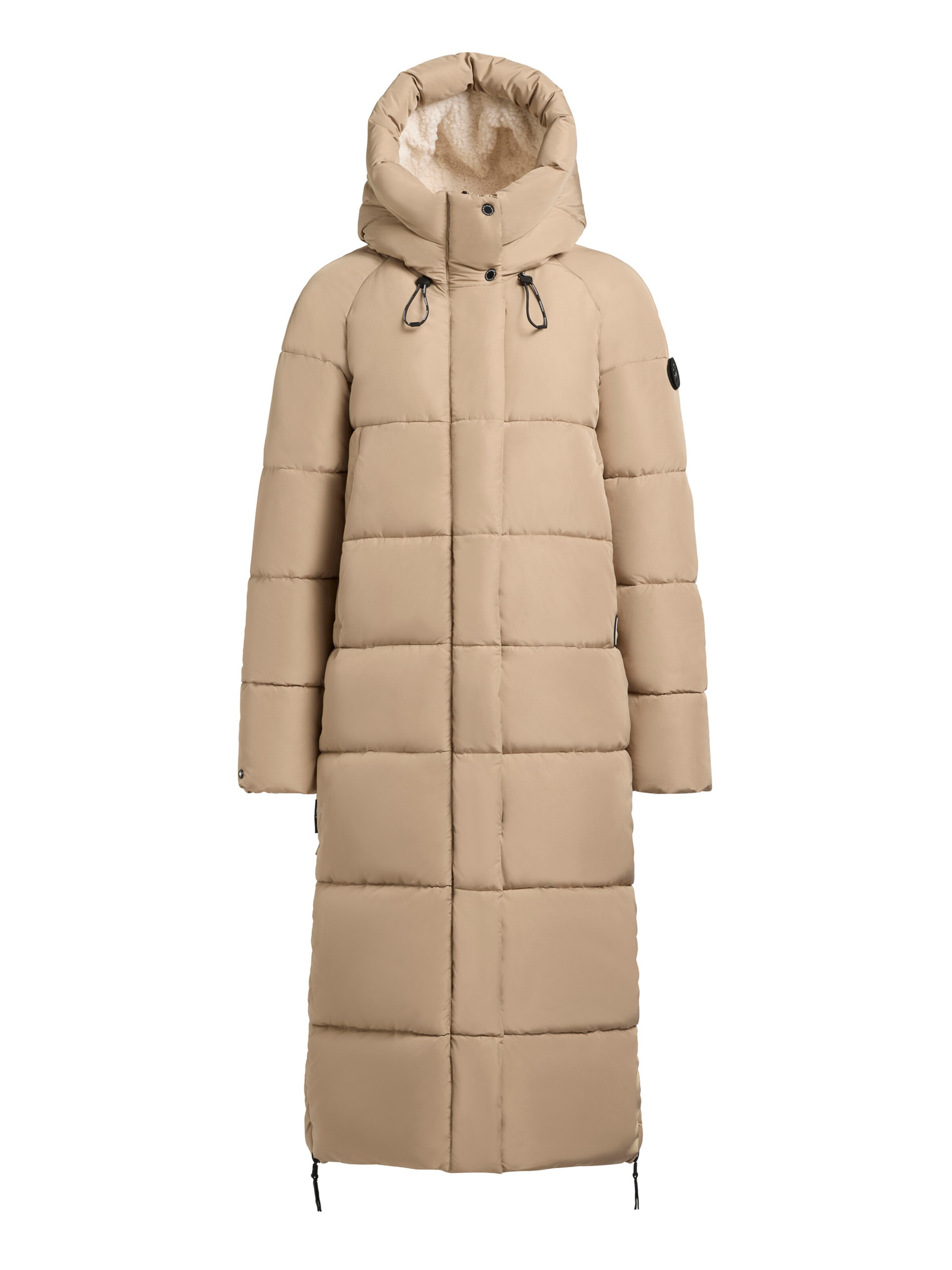 khujo - Sobretudo de inverno 'Lamba' em bege: frente