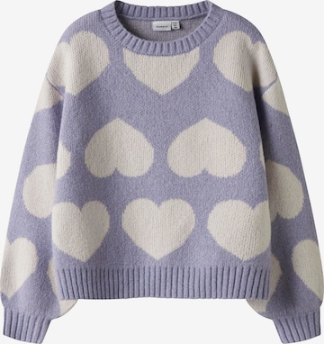 NAME IT - Jersey en lila: frente