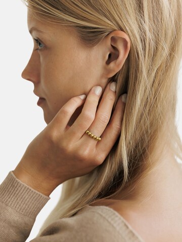 Bague 'Anxiety' GOOD.designs en or : devant