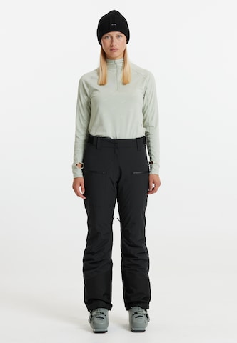 SOS Flared Outdoor Pants 'Straja' in Black