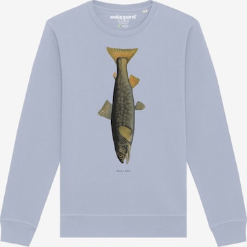 Felpa 'Forelle' di Watapparel in blu: frontale
