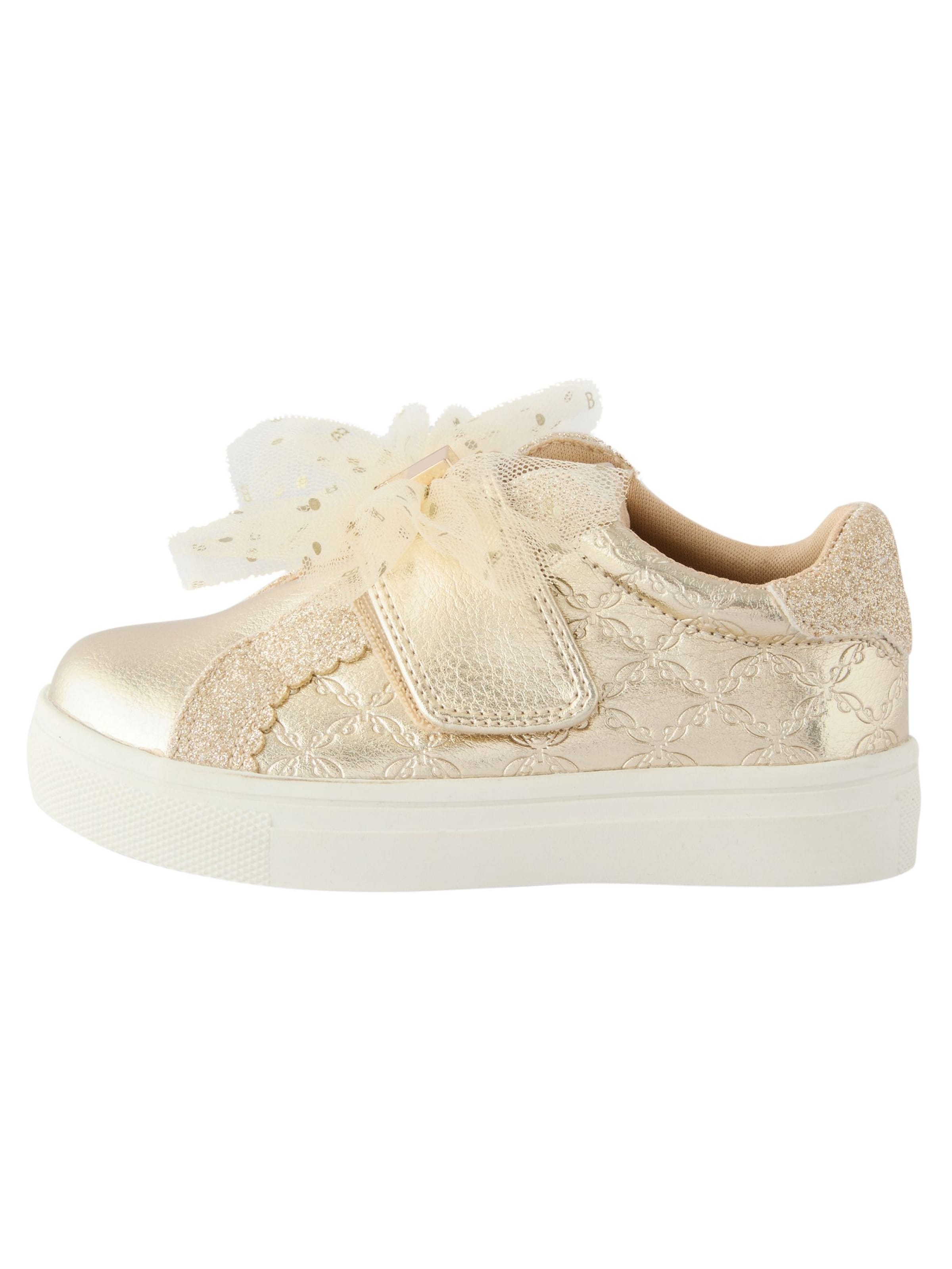 Baskets Baker by Ted Baker en or : devant