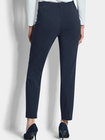 Coupe slim Pantalon Goldner en bleu