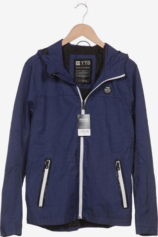 TOM TAILOR DENIM Jacket & Coat in L in Blue: front